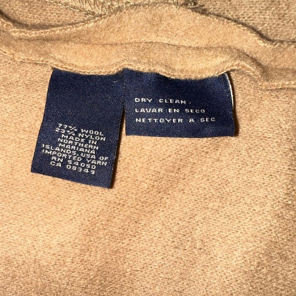 ✨ Anne Klein Camel Wool Coat – Classic Elegance, Empowered Style (Size L) - Picture 10 of 10